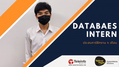 4 เดือนกับตำแหน่ง Database Intern ของผม